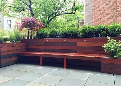 rooftop garden planter boxes